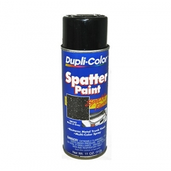 Spatter Trunk Paint Black and Grey